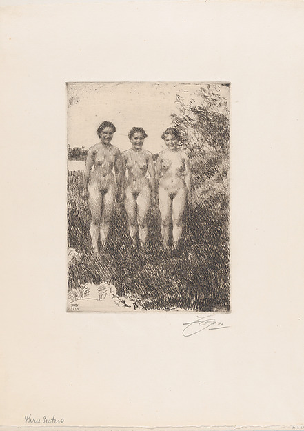 Anders Zorn, Three Sisters