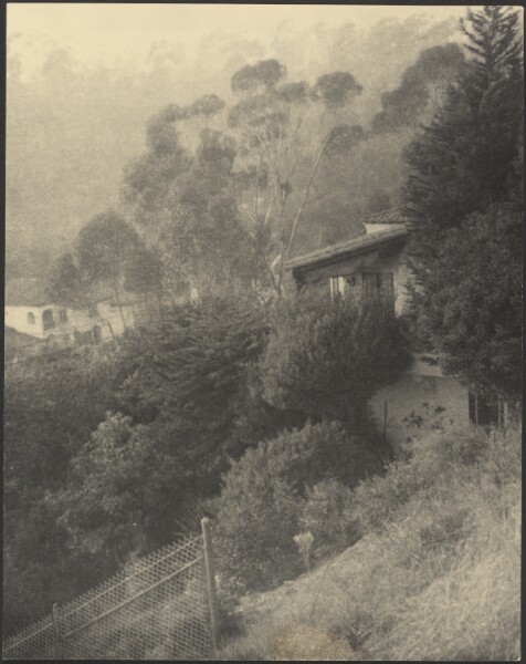 Louis Fleckenstein, [Houses on Hillside