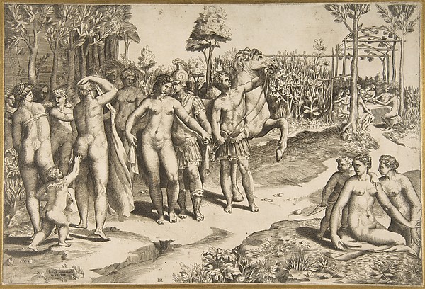 Giulio Bonasone, Alexander and Roxana
