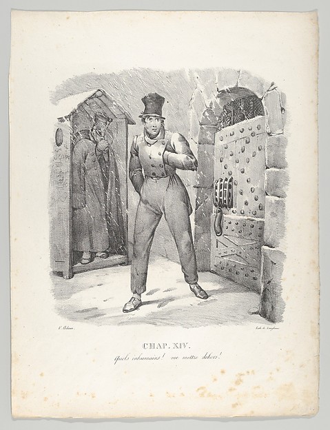 Victor Adam, Chap. XIV: Quels inhumains! me mettre dehors! (How inhuman to put me out-of-doors!)