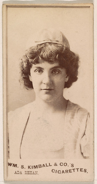 William S. Kimball & Company, Ada Rehan, from the Actresses series (N203) issued by Wm. S. Kimball & Co.