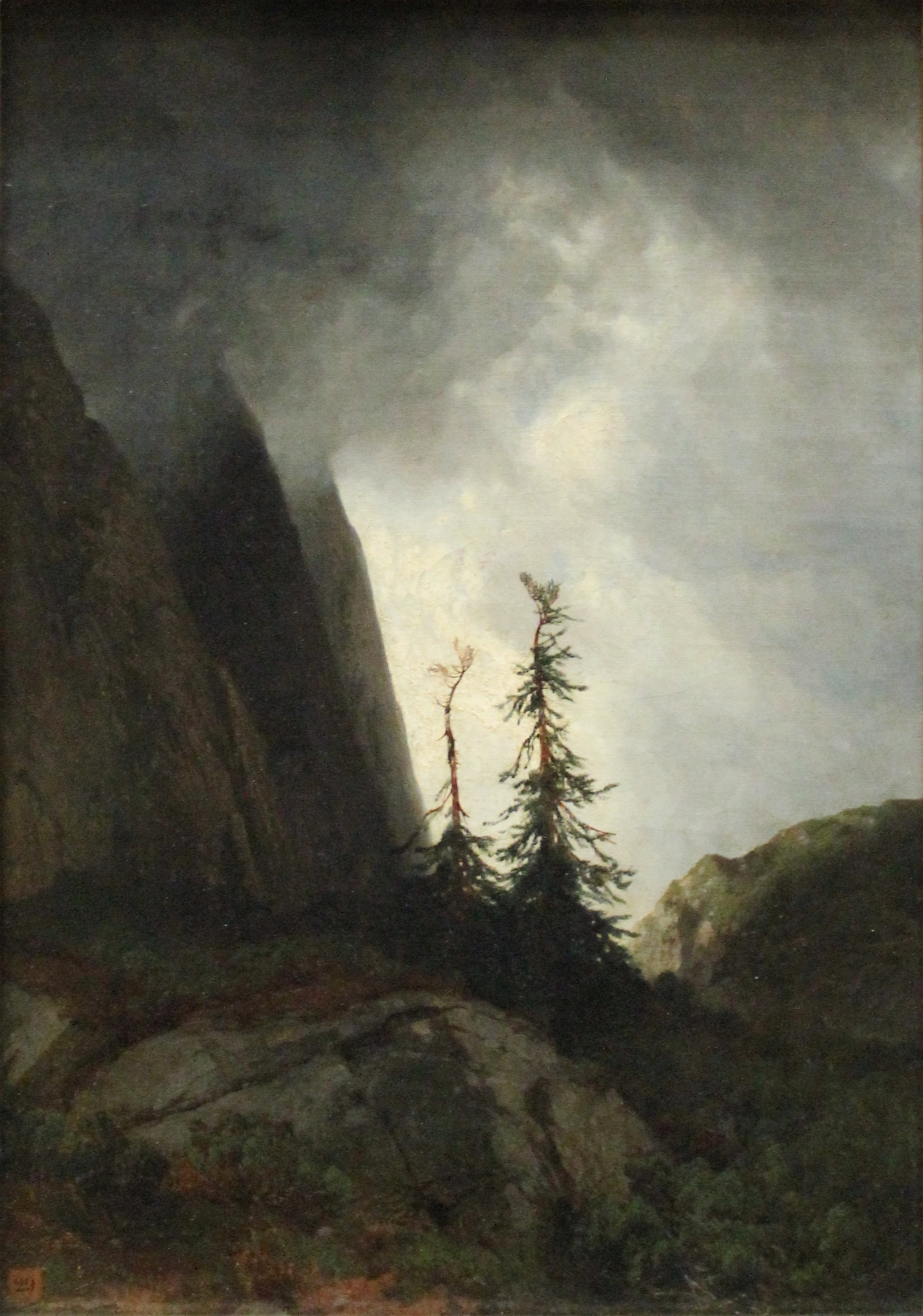 Alexandre Calame, Route du Grimsel (canton de Berne)
