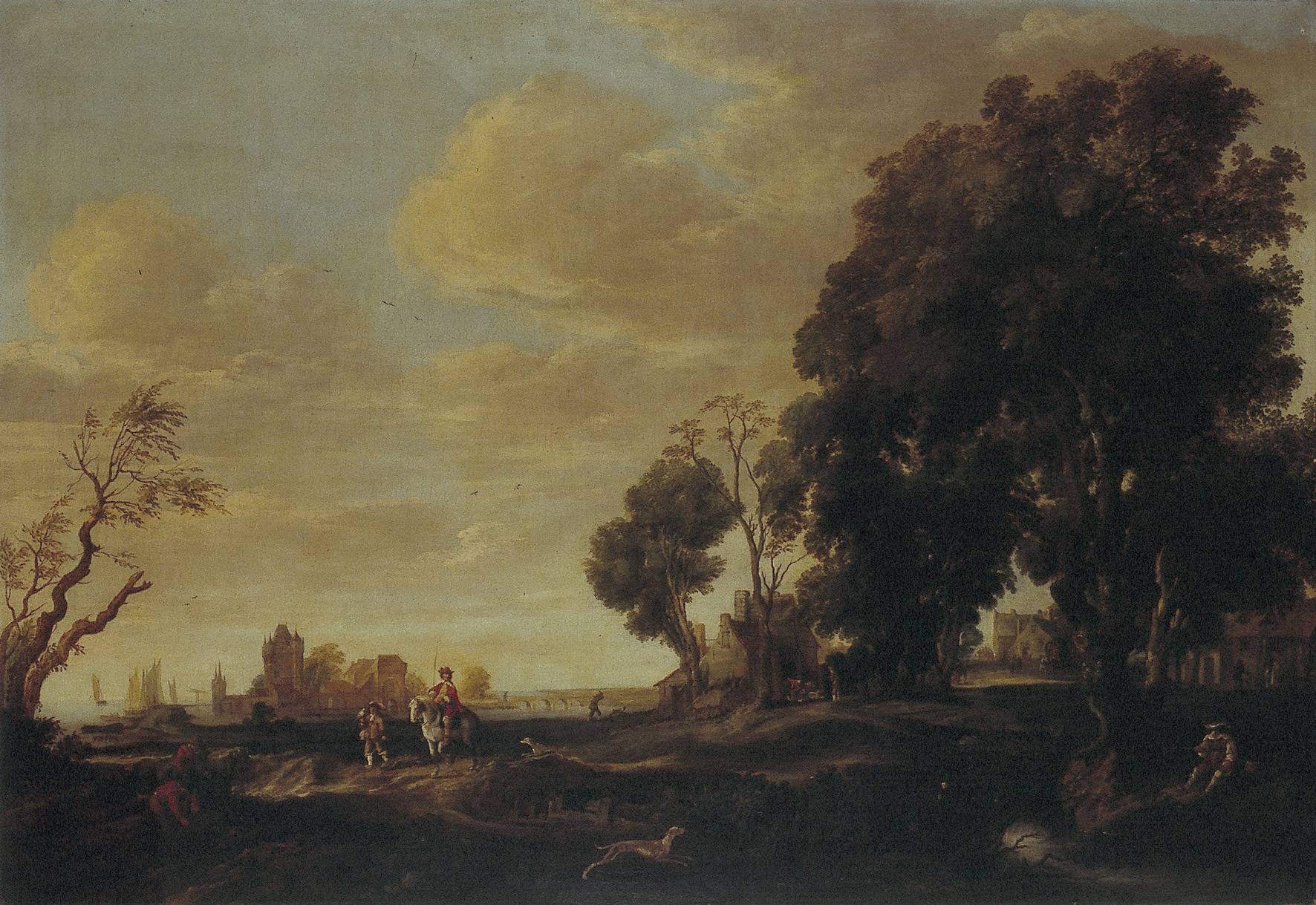 Aert van der Neer, large landscape