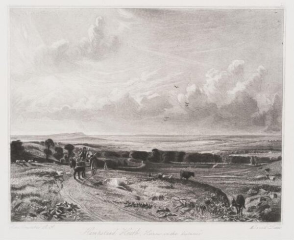 Constable, John RA, Hampstead Heath, Harrow in the distance