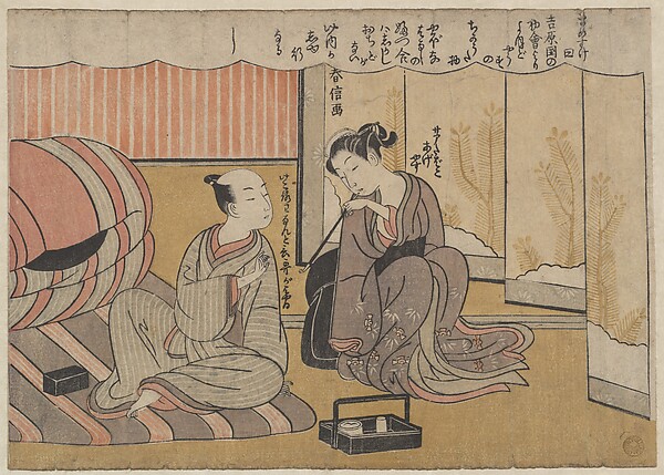 Suzuki Harunobu, The Art of Conversation
