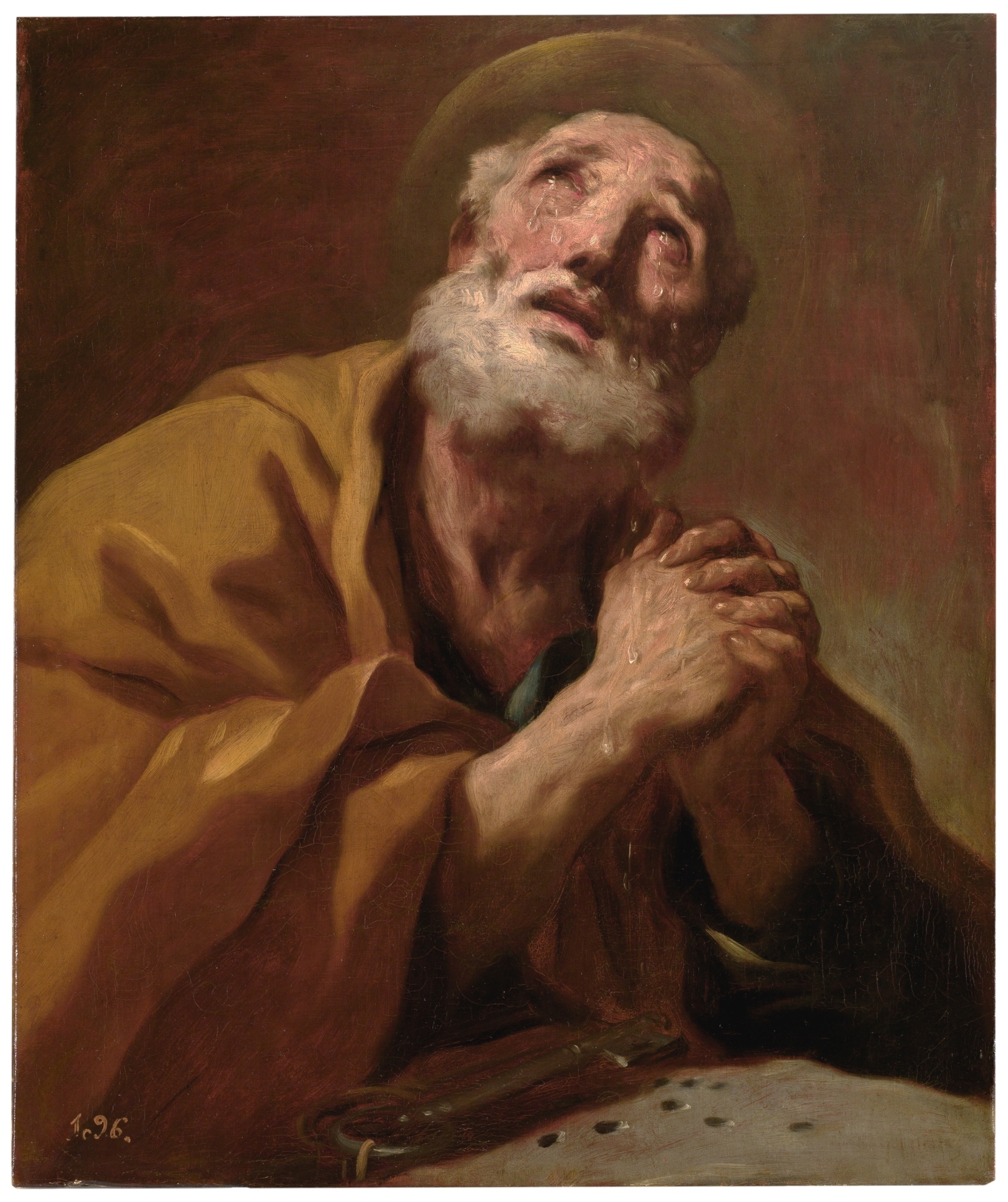 Luca Giordano, Saint Peter weeping