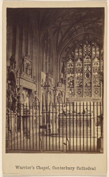 Unknown, Warrior's Chapel, Canterbury Cathedral.