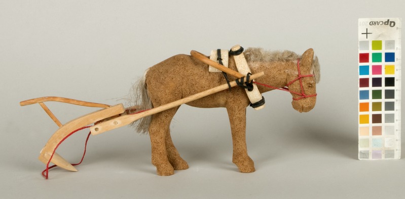A. (author) Vienna, Horse with bath plough