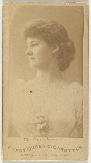 Goodwin & Company, The Marchioness, from the Actors and Actresses series (N171) for Gypsy Queen Cigarettes