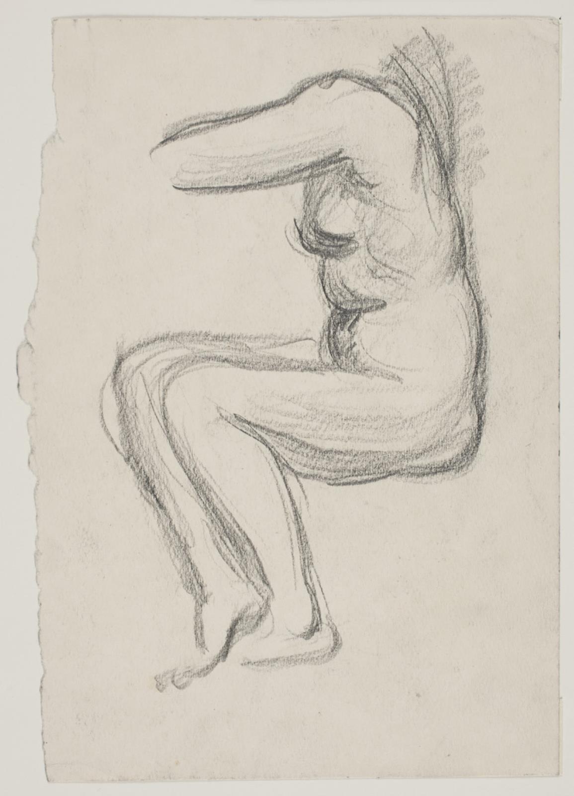 Vilhelm Lundstrøm, Siddende kvindelig model
