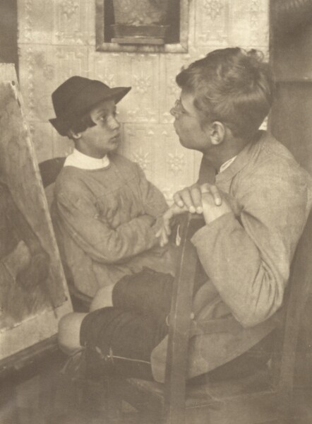 Heinrich Kühn, [The Artist's Children]