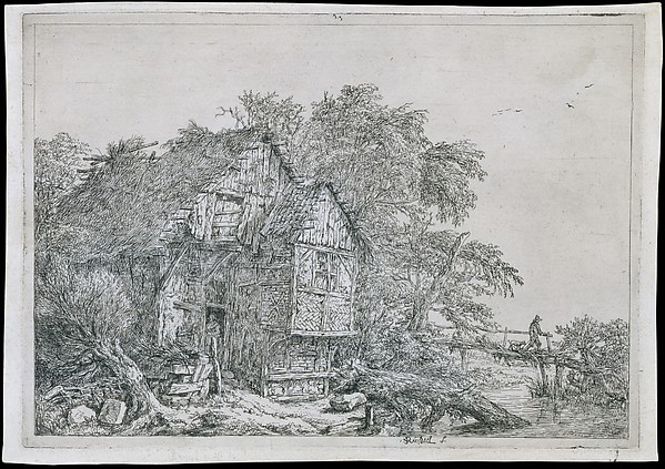 Jacob van Ruisdael, The Little Bridge (Le Petit Pont)