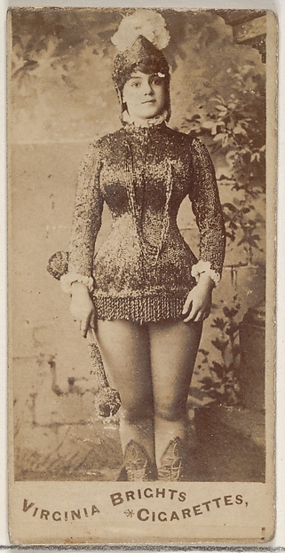 Allen & Ginter, From the Actors and Actresses series (N45, Type 5) for Virginia Brights Cigarettes