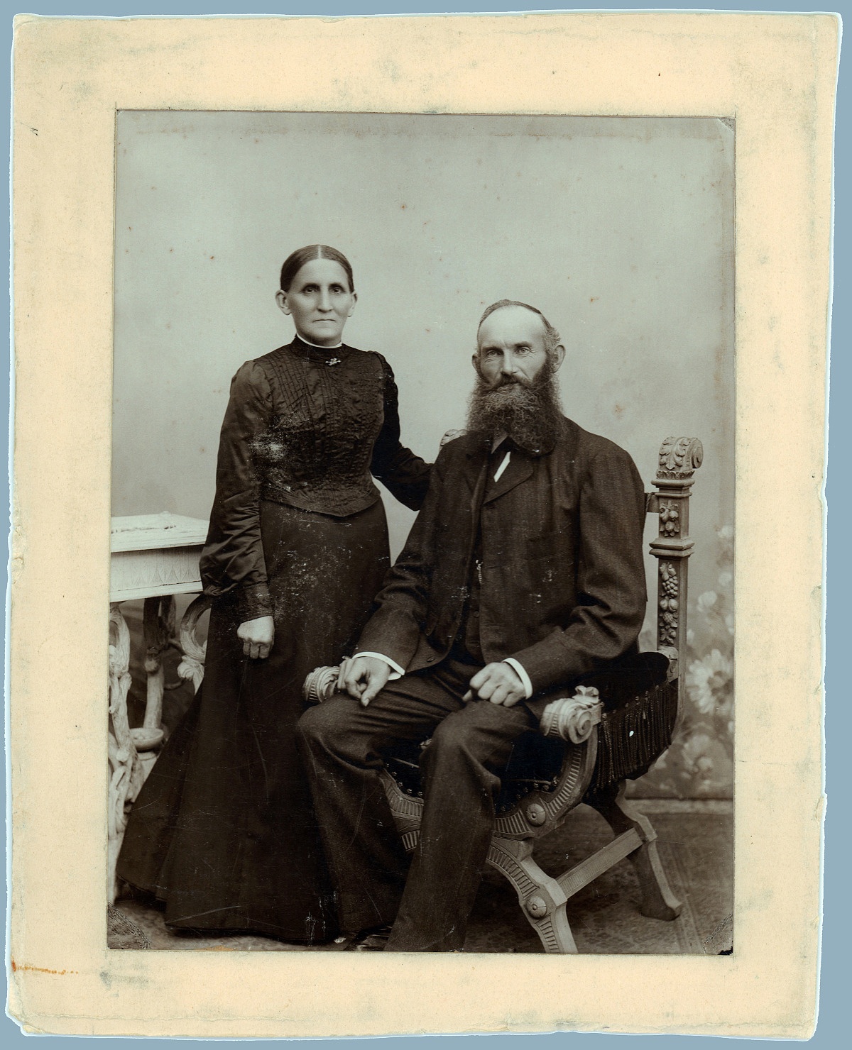 Baptist Schneider, Bild Josef Hardt sen. mit Ehefrau Maria Elisabeth