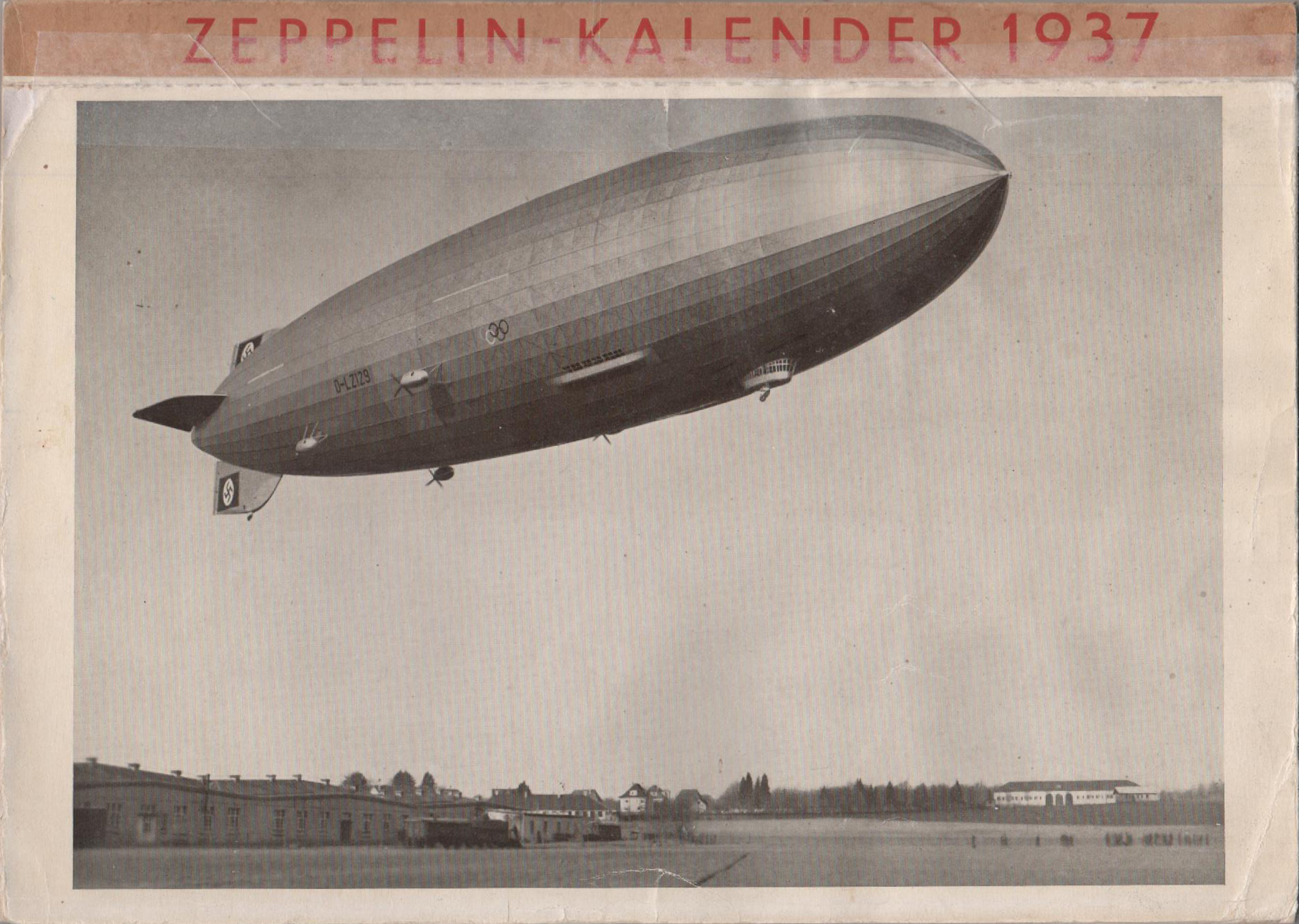 Verlag W. Spemann, Zeppelin-Kalender 1937