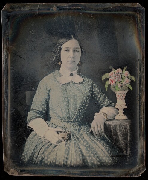 Unknown, [Portrait of a Seated Woman]