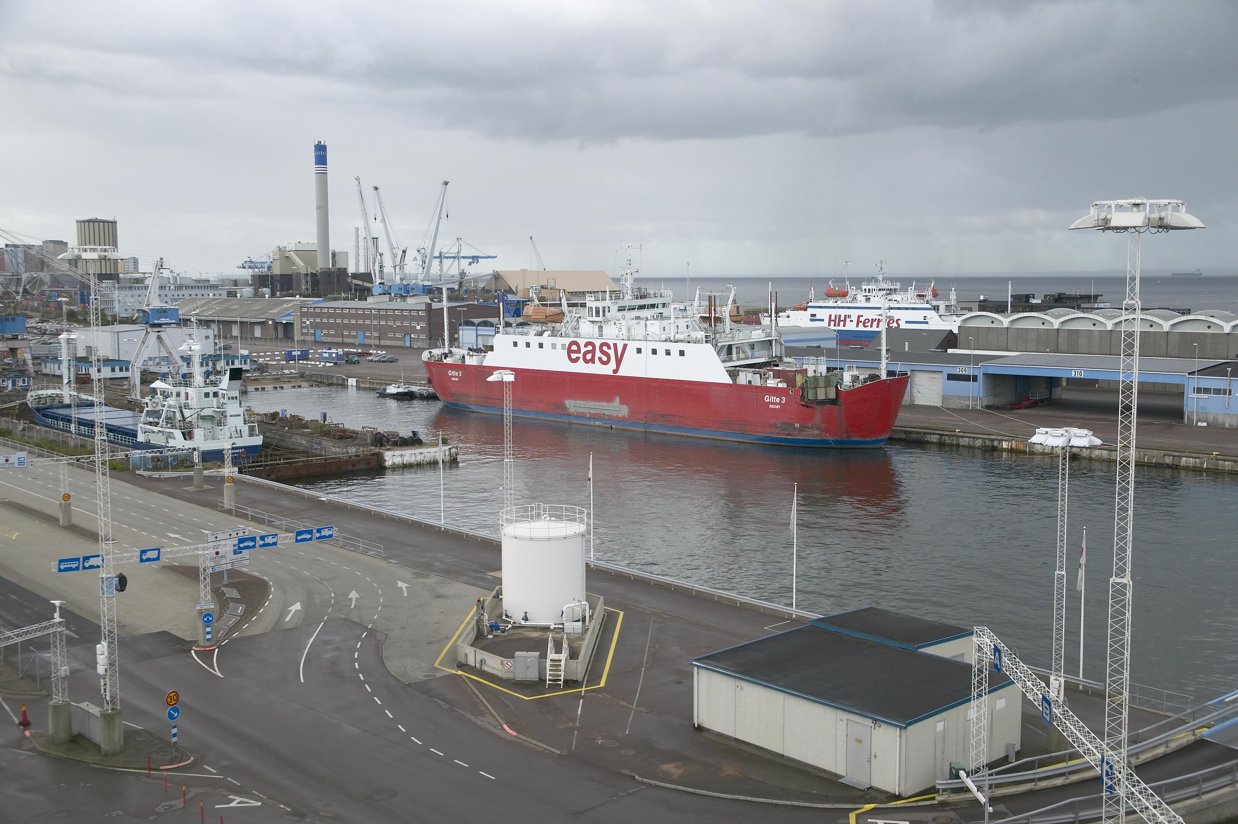 Bengt A Lundberg, Helsingborgs hamn
