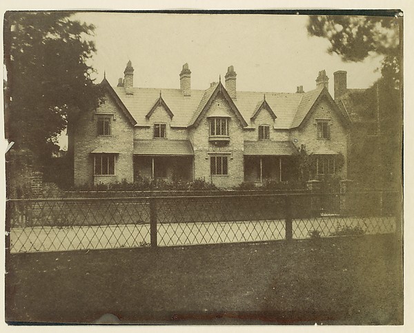 Unknown, [Gabled House Across Lane]
