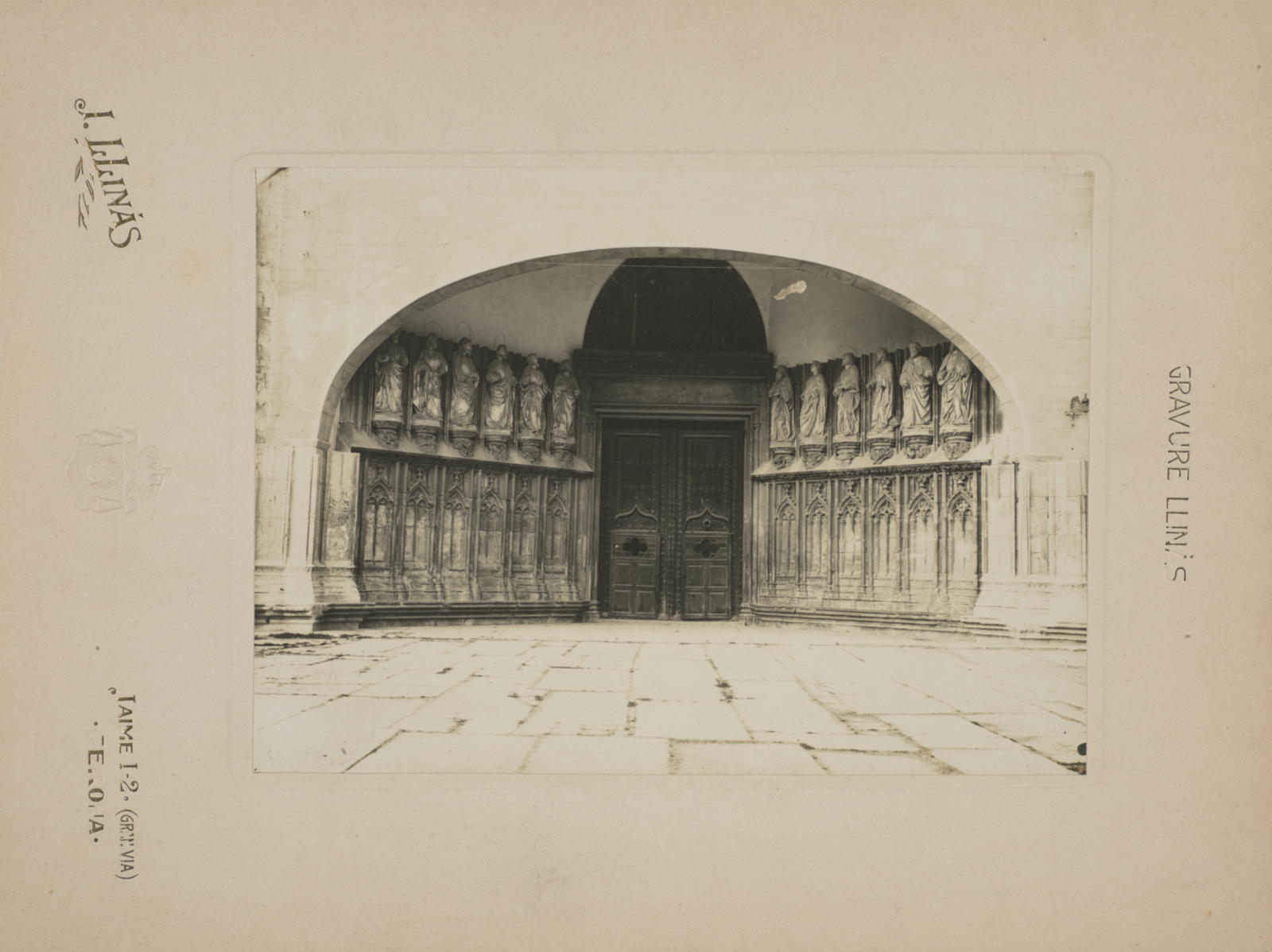 Joan Llinàs Badosa, [Porta dels Apòstols]
