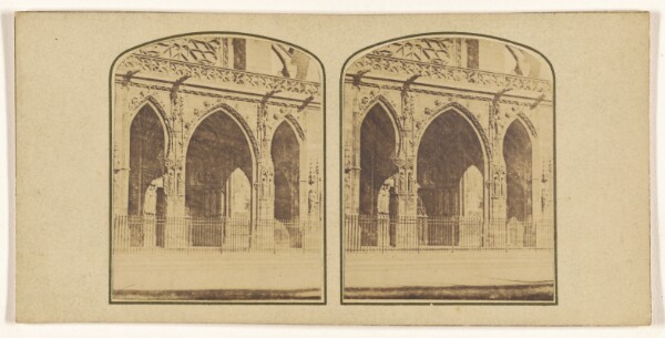 Unknown, [Porch of St. Germain L'Auxerrois]