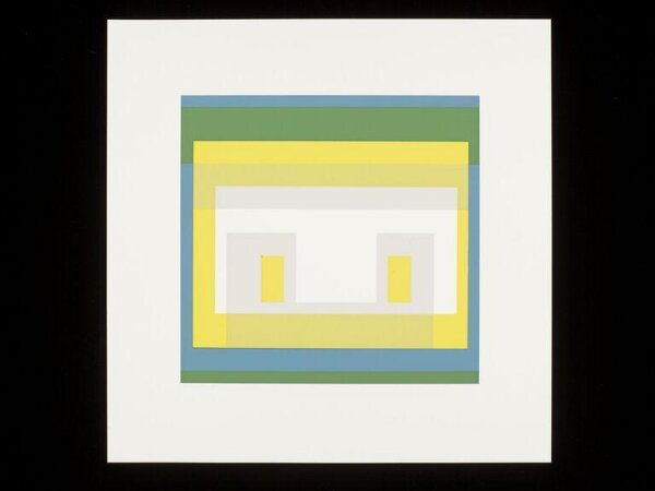 josef albers, Variant II from the suite of ten plates  'Ten Variants'
