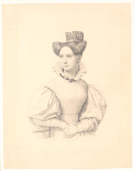 Wilhelm Marstrand, Portræt af Sophie Frederikke Raffenberg
