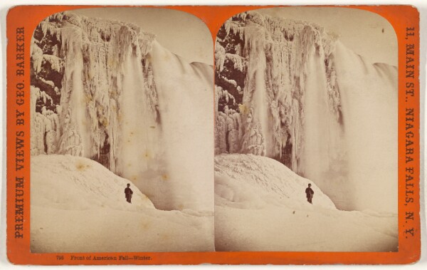 George Barker, Front of American Fall - Winter.