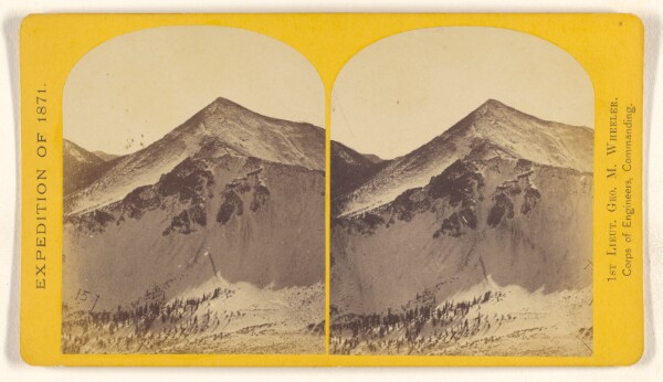 Timothy H. O'Sullivan, View across the crater of San Francisco Mountain...