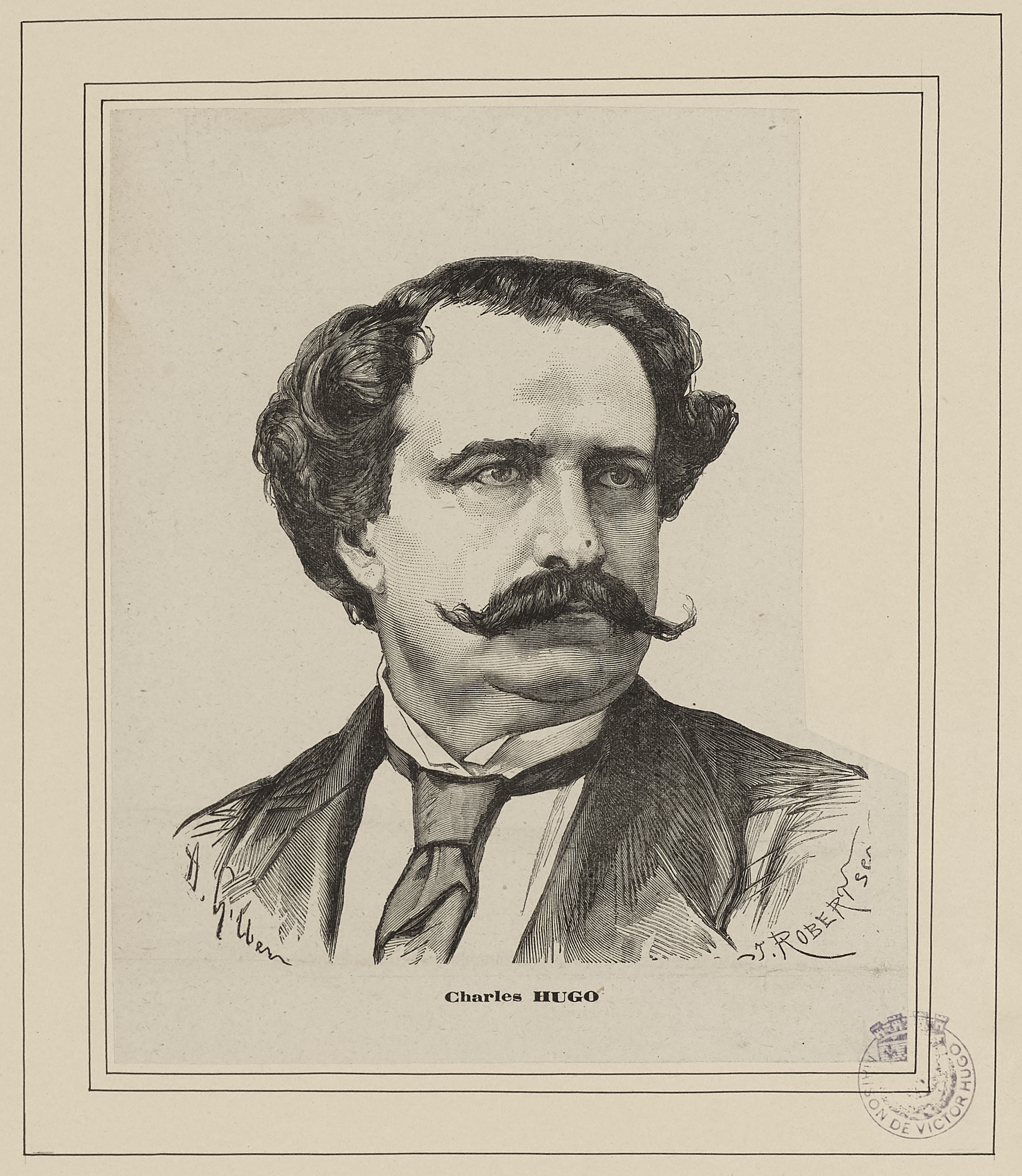 Jules Robert, Charles Hugo