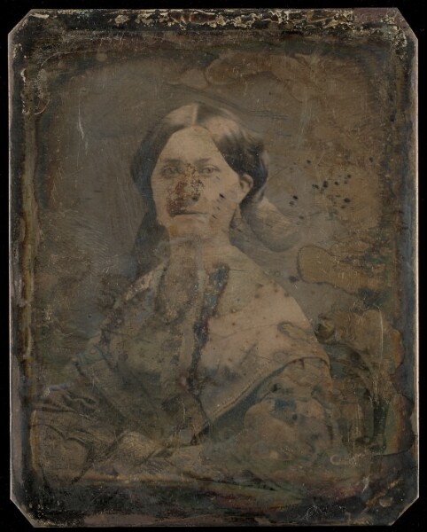 Unknown, [Portrait of a Seated Woman]