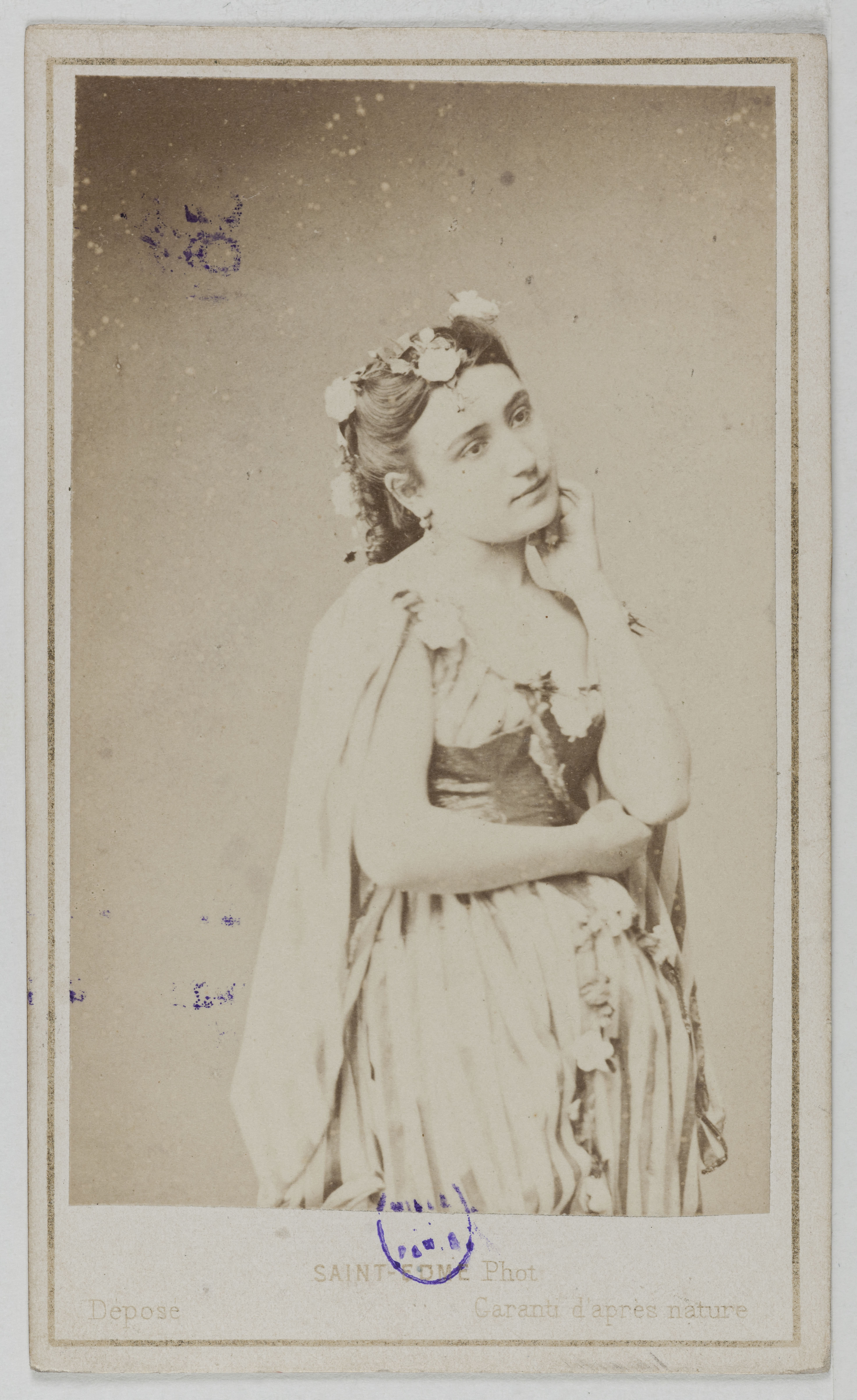Saint-Edme, Portrait de Lemaistre, (actrice)