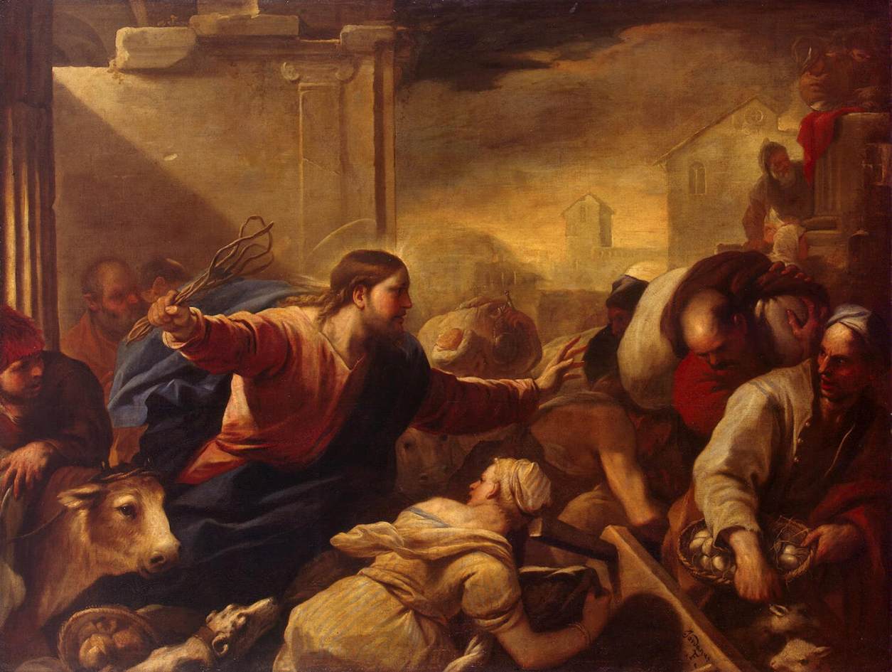 Luca Giordano, Expulsion of the Money-Changers from the Temple