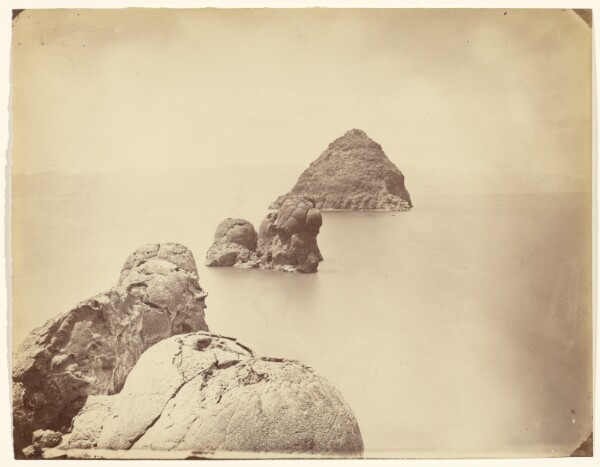Timothy H. O'Sullivan, [Tufa Domes, Pyramid Lake, Nevada]