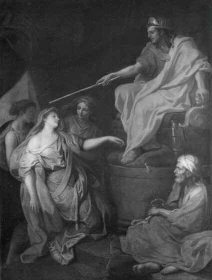 Sébastien Bourdon, Esther before Ahasuerus