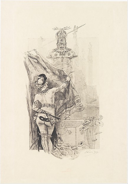 Félicien Rops, Sodom's Modesty