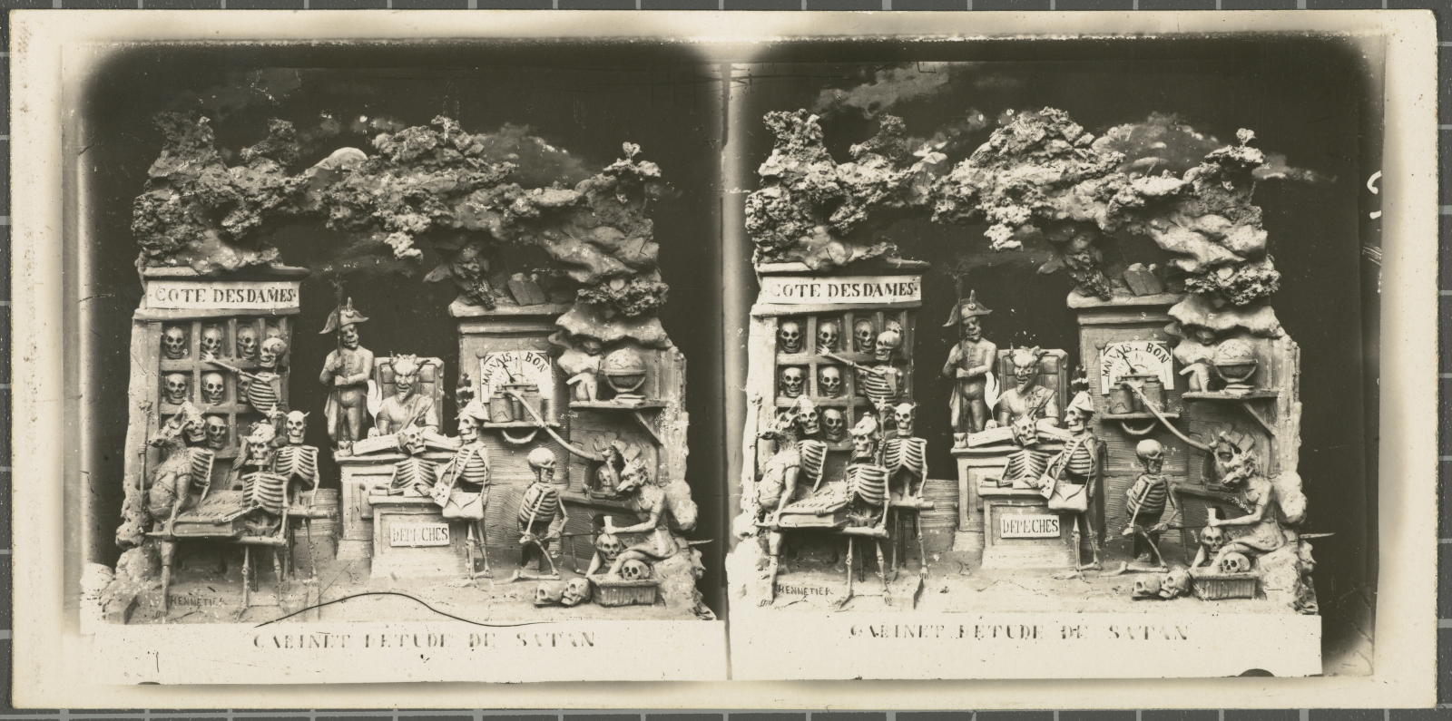 Desconegut, Cabinet d’ étude de Satan.