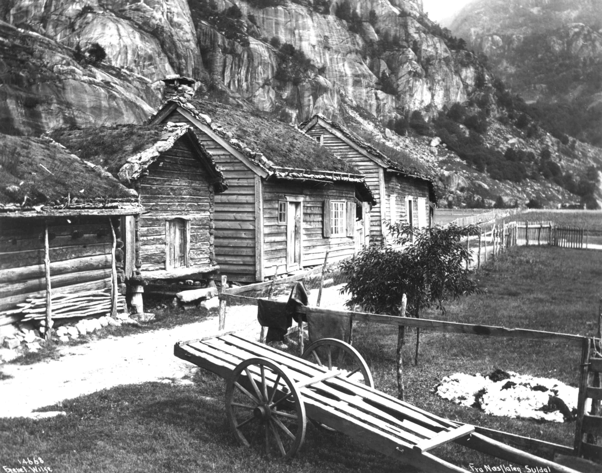 Anders Beer Wilse, Stavanger, Suldal, Nesflaten