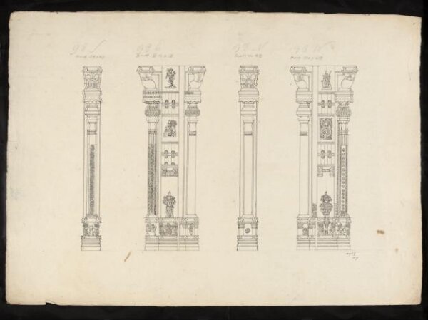 Unknown, Architectural drawing of Tirumala Nayak at Madura,