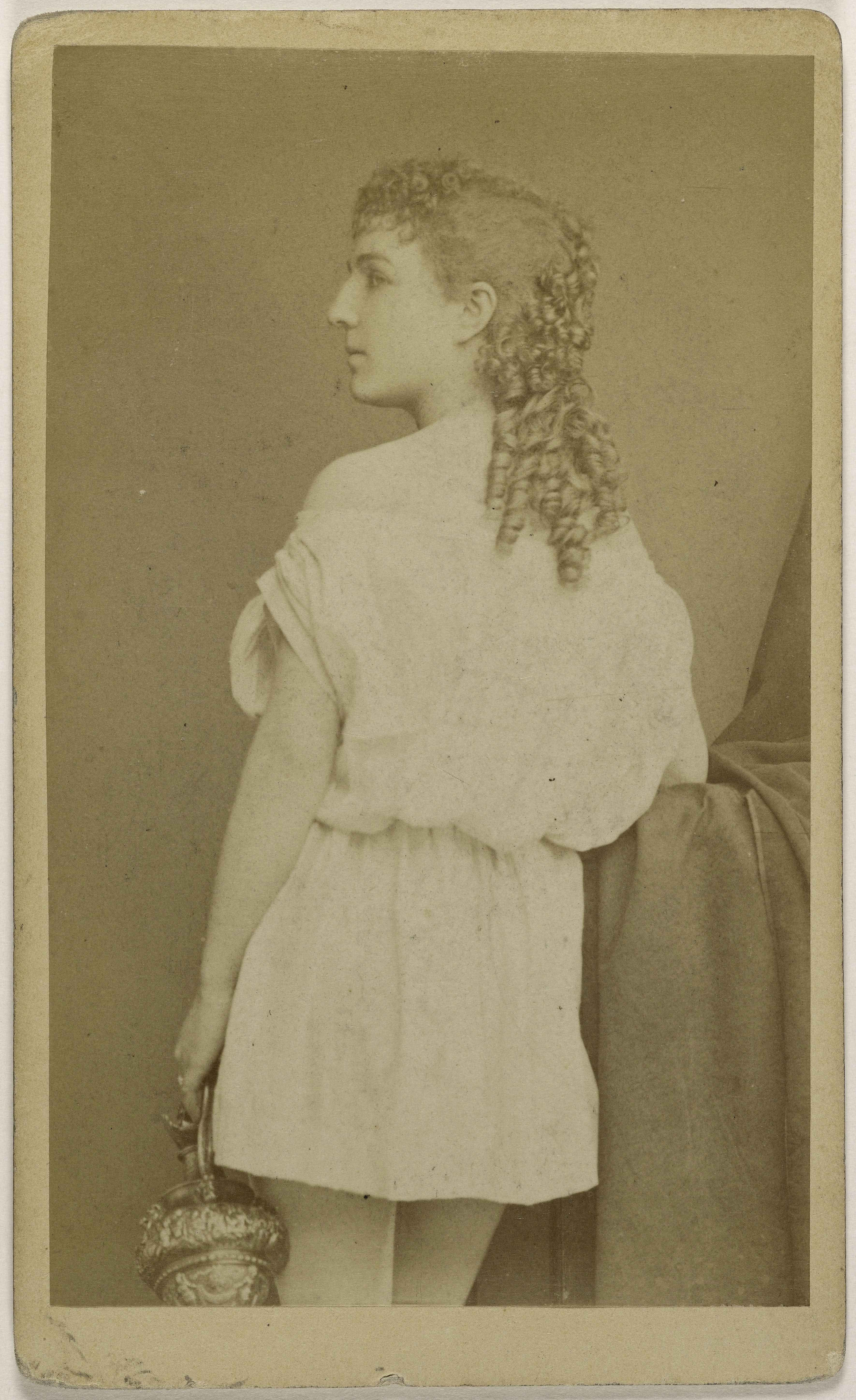 Joseph Tourtin, Portrait de Bellanger (Bellanger Marguerite, 1838-1886 ?), (actrice)