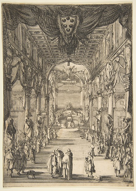 Stefano della Bella, Funeral of Francesco de' Medici