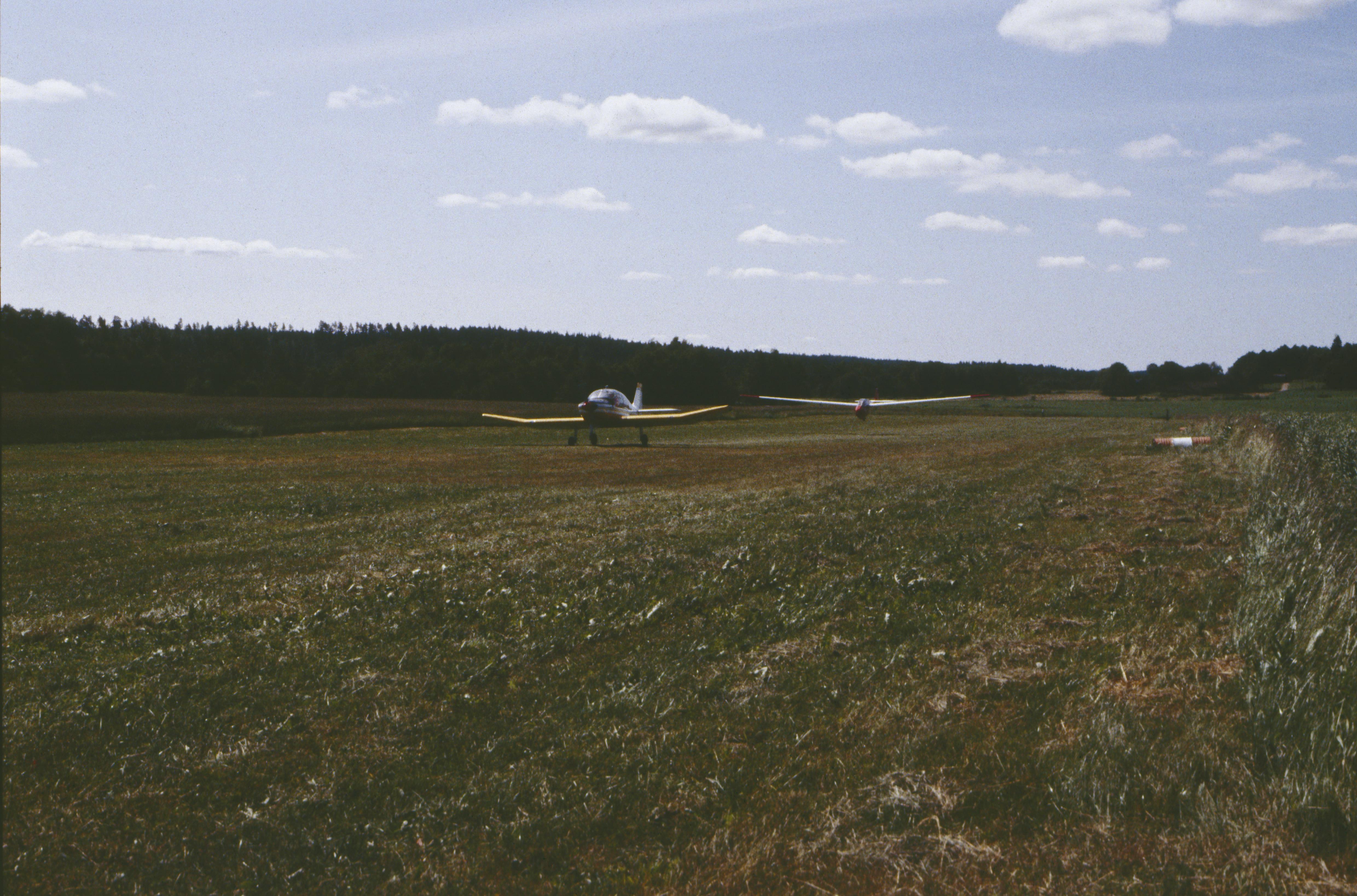 Jan Norrman, Alingsås flygfält