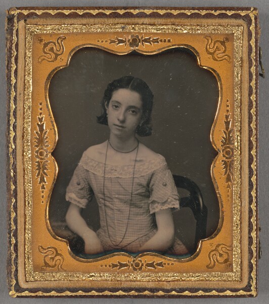 Unknown, [Portrait of a Young Woman]