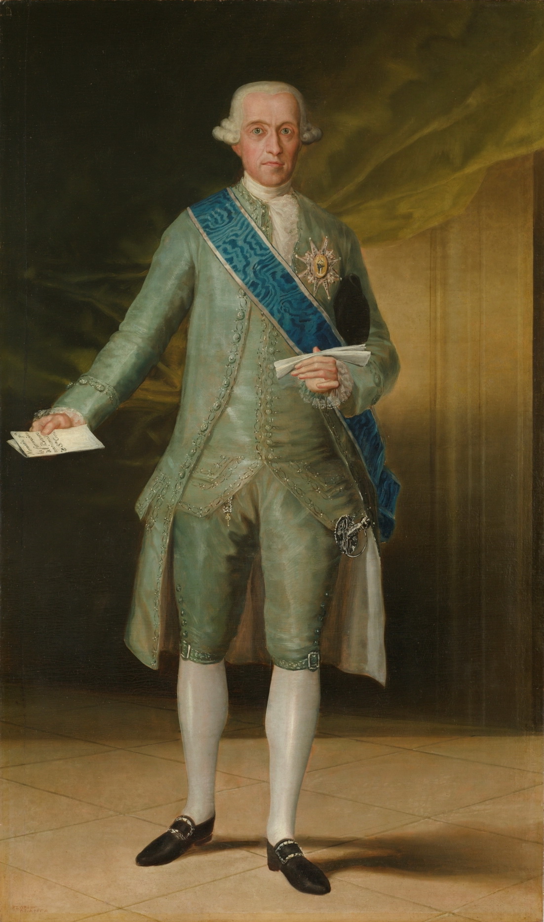 Francisco Goya, José Moñino y Redondo, count de Floridablanca