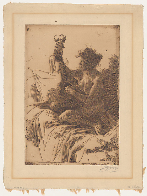 Anders Zorn, Souvenir