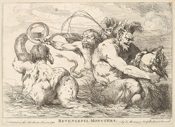 John Hamilton Mortimer, Revengeful Monsters