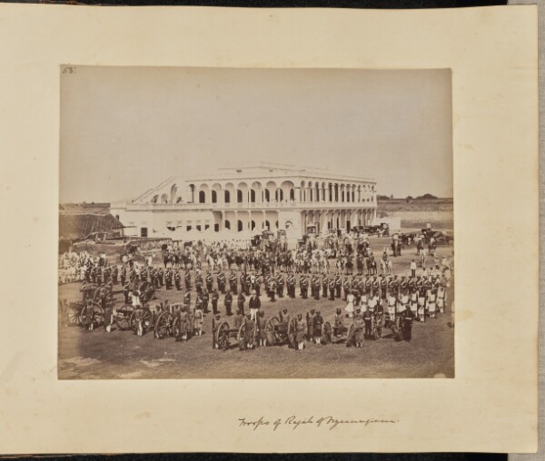 Unknown, Troops of Rajah of Vizianagram