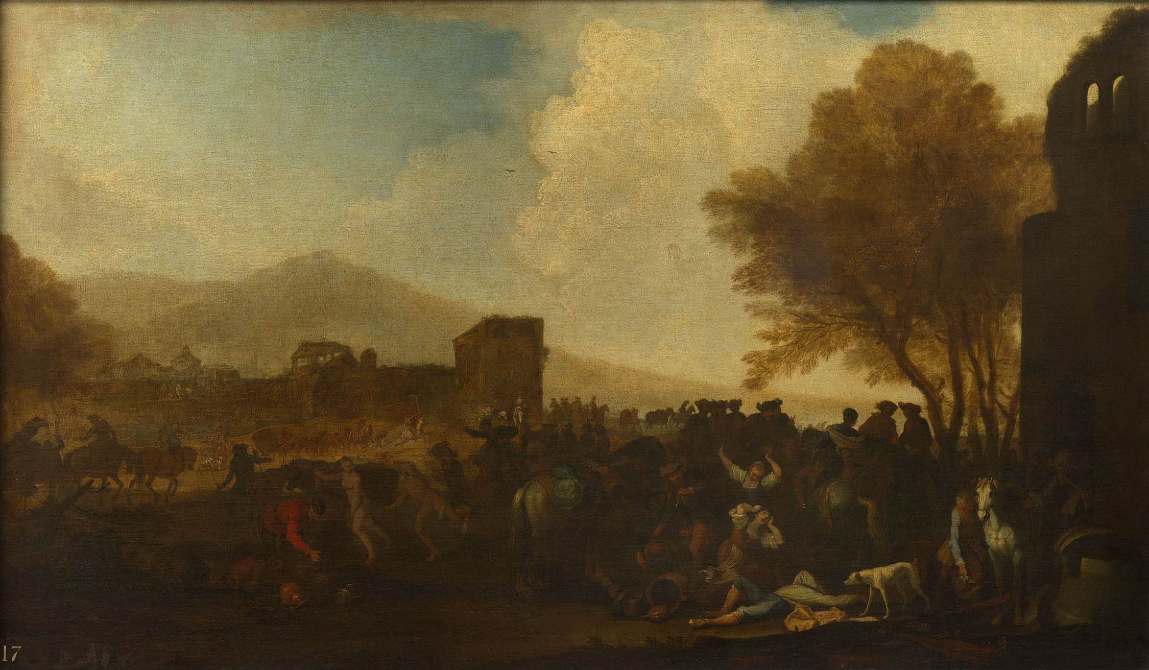 Georg Philipp Rugendas the Elder, Bringing in Prisoners and Wounded