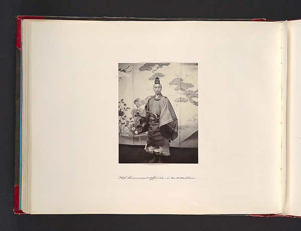 John Thomson, High Government Official in Court Costume
