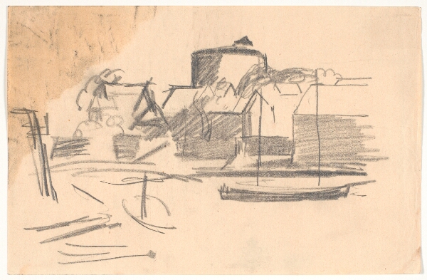 Karl Isakson, Havnen ved Christiansø
