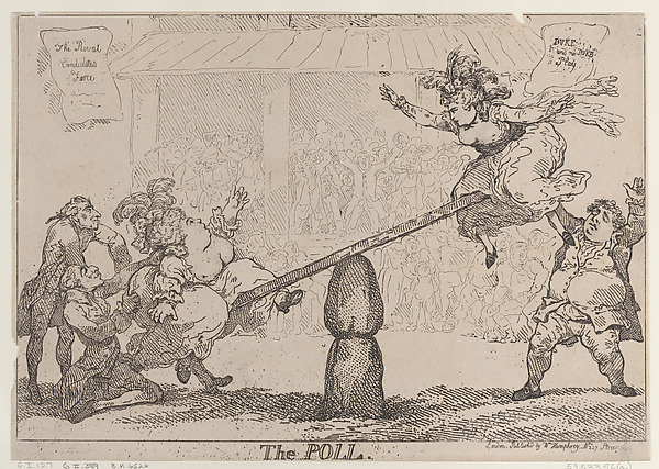 Thomas Rowlandson, The Poll